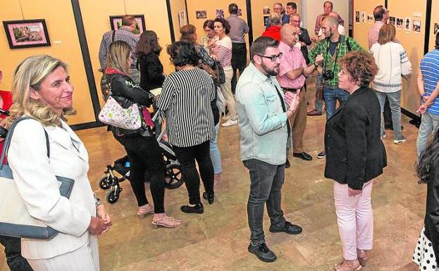 Inauguración de la muestra en el Museo Siyâsa de Cieza.