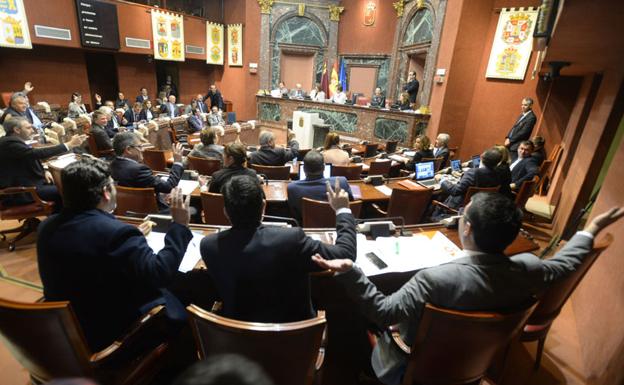 Imagen de archivo de los diputados en la Asamblea.