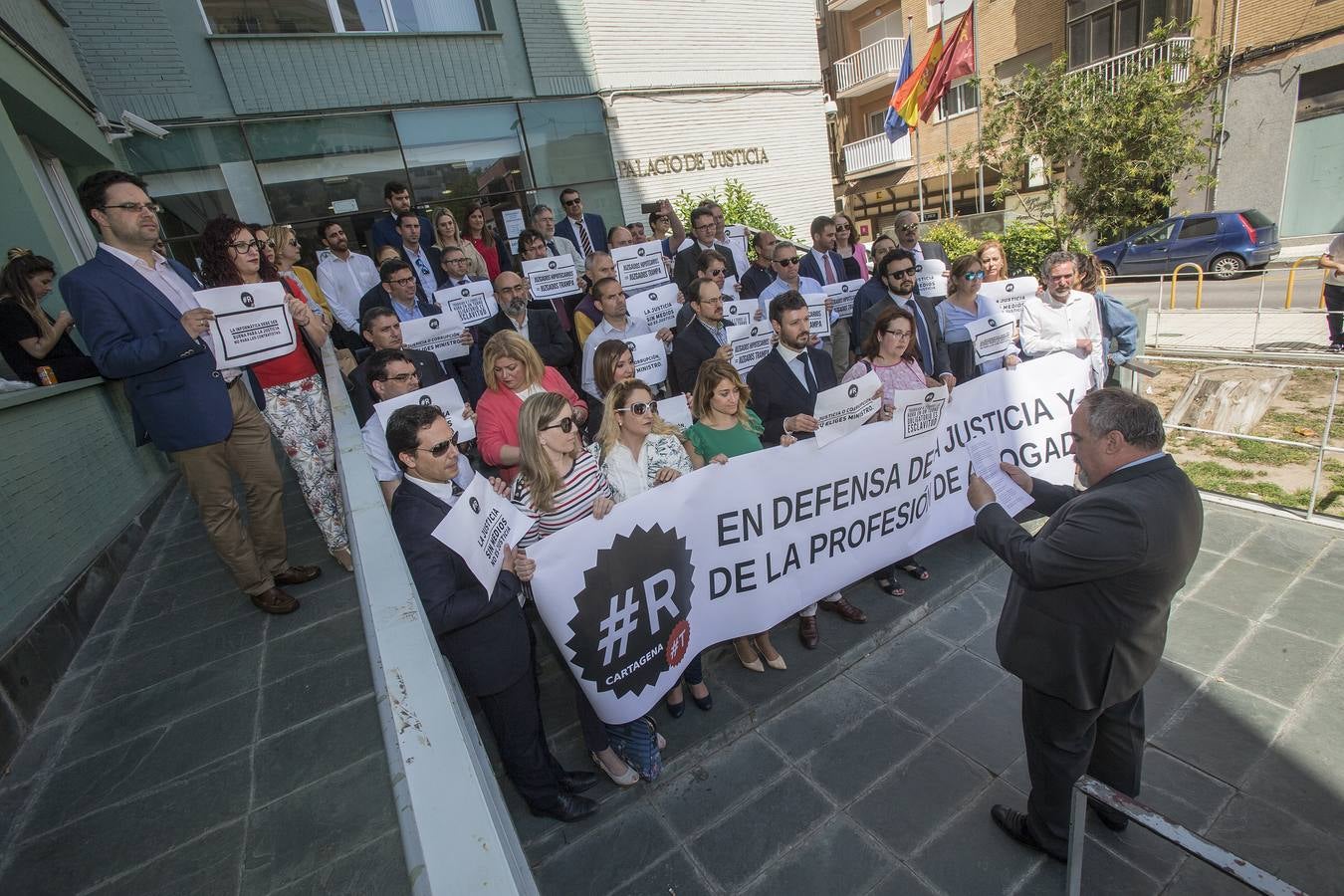 El seguimiento de las protestas ha sido del «95%, todos salvo el juzgado de Familia, Violencia de Género y el de guardia