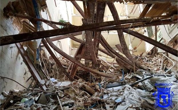 Hallada la segunda víctima mortal en el derrumbe de un edificio en Madrid
