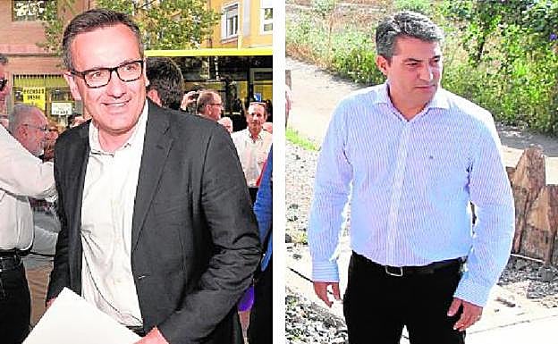 Diego Conesa y Jorge García.