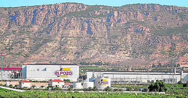 Panorámica de las instalaciones de ElPozo en Alhama de Murcia. 