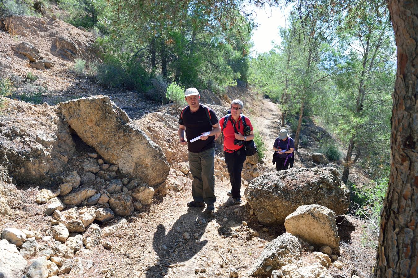 El Ayuntamiento de Alhama restaura la Red de Senderos de la sierra, un patrimonio común que estaba perdido