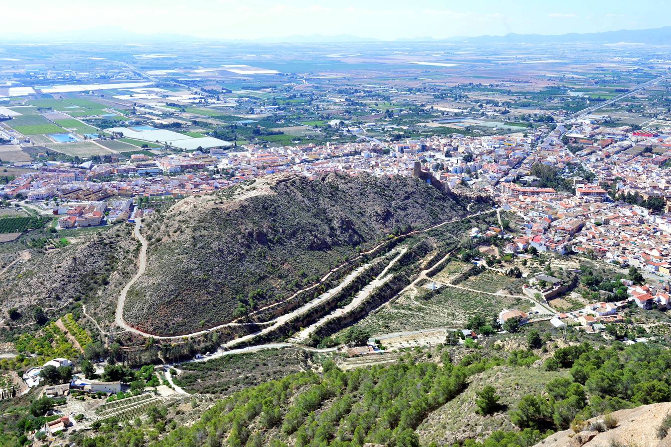 El Ayuntamiento de Alhama restaura la Red de Senderos de la sierra, un patrimonio común que estaba perdido