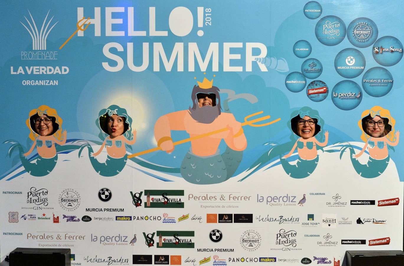 La quinta edición de Hello Summer, organizada por 'La Verdad' y Promenade, se convierte en la fiesta más fresca y querida del verano.