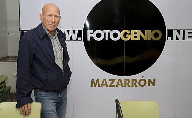 Sebastião Salgado, ayer en Fotogenio (Mazarrón).