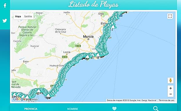 'La Verdad' te ofrece este verano toda la información de última hora sobre el estado de tus playas preferidas