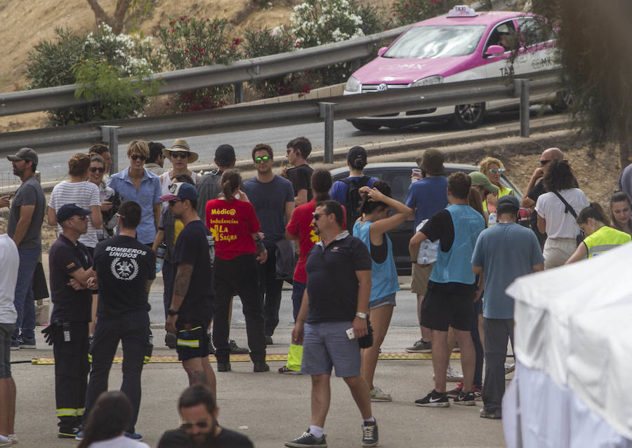 Una productora graba hoy varias escenas de la saga cinematográfica en el barrio, convertido por unas pocas horas en un suburbio mexicano
