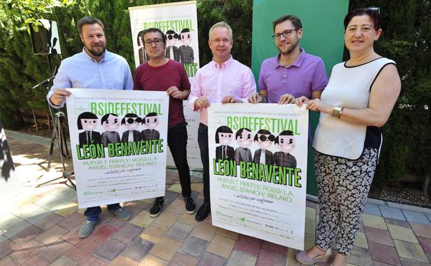 Presentación del festival B-Side, en Molina de Segura.