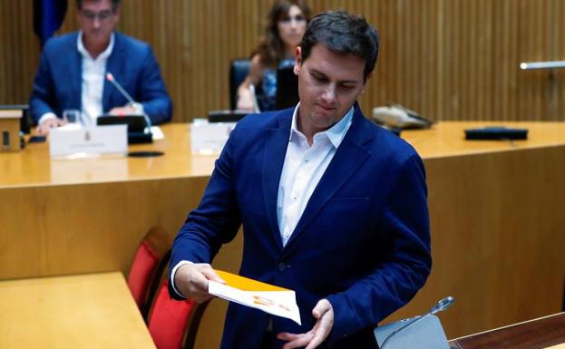 El presidente de Ciudadanos, Albert Rivera.