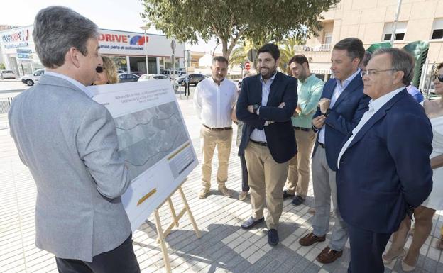 Presentación de las nuevas inversiones del Gobierno regional en infraestructuras para Lorca.