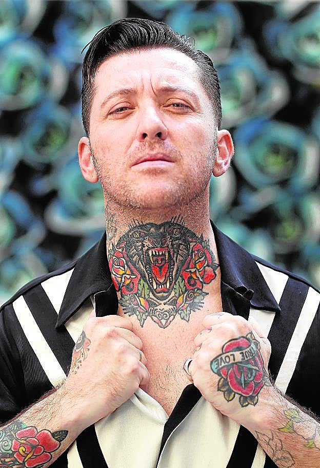 Al Dual, fotografiado en el Casino de Murcia. 