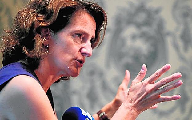 La ministra de Transición Ecológica, Teresa Ribera. 