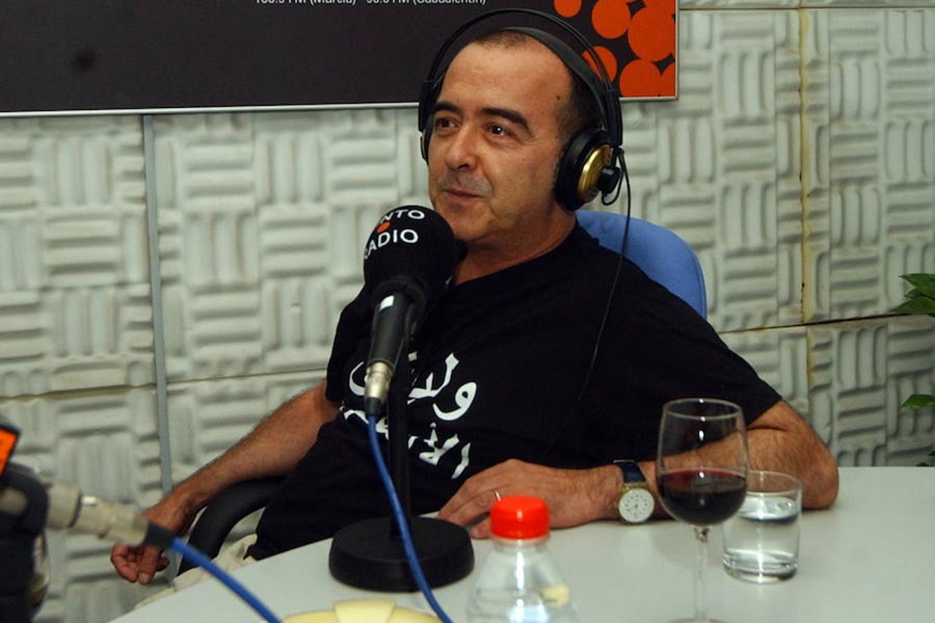 El director de La Mar de Músicas durante el programa 'Entrevista Impertinente' (para Punto Radio), como invitado de García Martínez en 2009