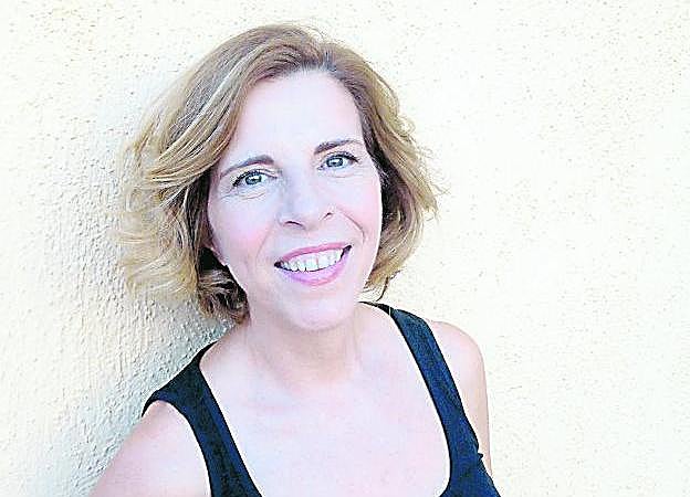 Sole Giménez, fotografiada en Los Alcázares el día de la entrevista.