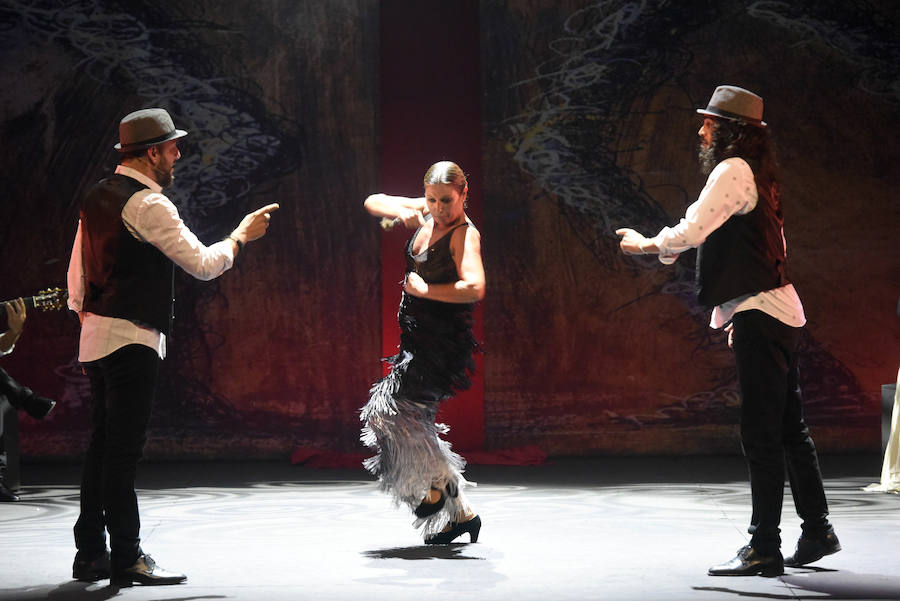 La bailaora ofrece una actuación en el Auditorio Parque Almansa tras recibir el premio del 49 Festival Internacional de Teatro, Música y Danza de San Javier.