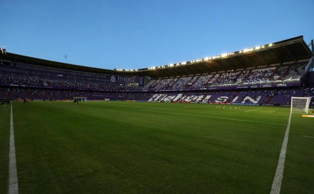 Estadio José Zorrilla en la previa del Valladolid-Barcelona