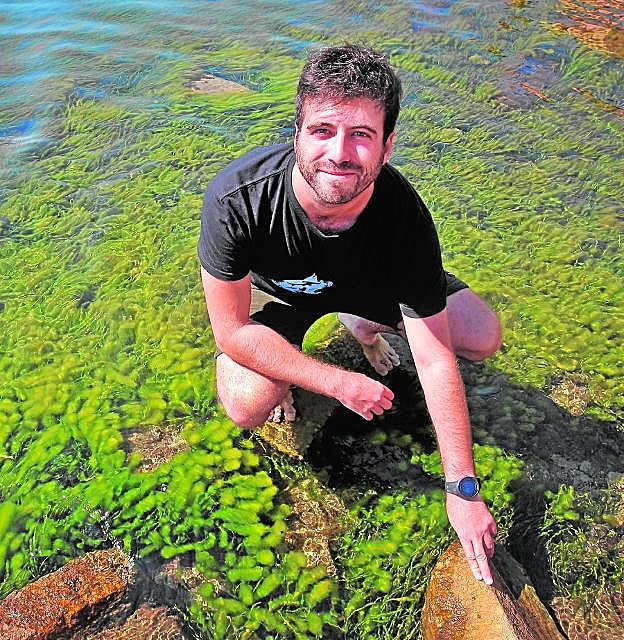 Pablo Rodríguez Ros, en Cabo de Palos. 