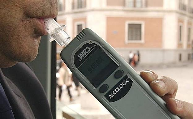 Control de alcoholemia.