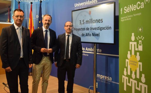 La presentación de la nueva convocatoria de apoyo a los grupos de investigación de la Fundación Séneca.