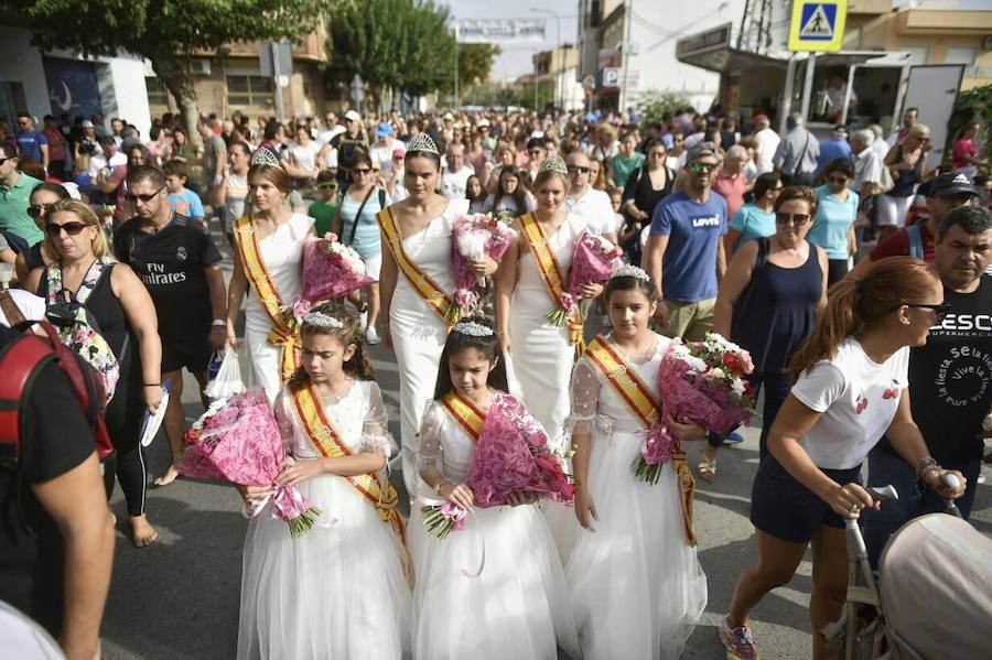 La ciudad se vuelca con la Fuensanta en una romería que ha superado la previsión de lluvias
