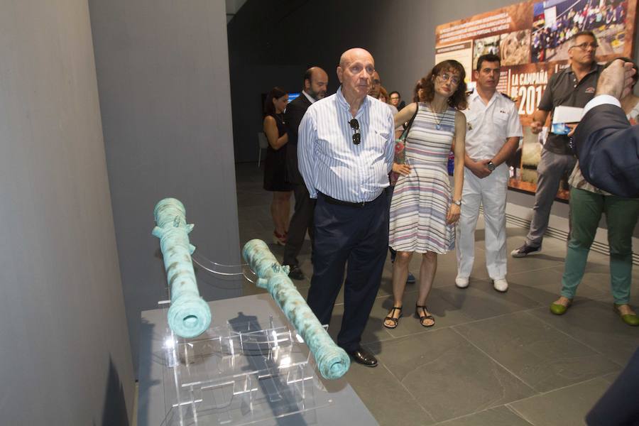 Tras laexposición de las monedas, el museo acoge por primera vez una treintena de piezas del pecio, recuperadas y restauradas, que se podrán visitar hasta el 13 de enero