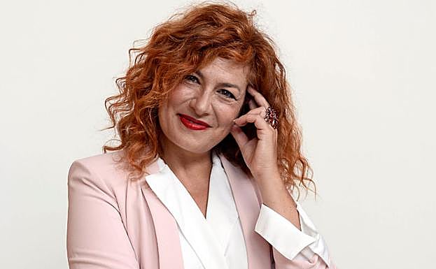 Pilar Jurado, ayer, en Murcia. 