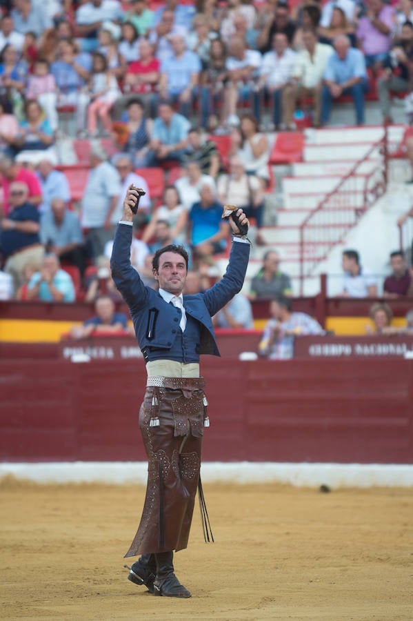 Andy Cartagena, Sergio Galán, Diego Ventura y el mayoral de Los Espartales salen a hombros tras repartirse ocho orejas