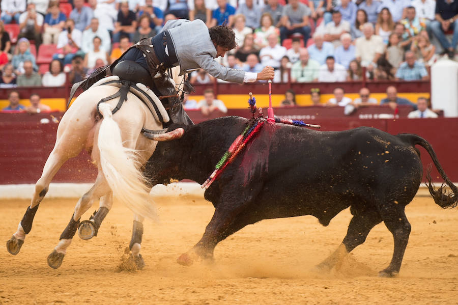 Andy Cartagena, Sergio Galán, Diego Ventura y el mayoral de Los Espartales salen a hombros tras repartirse ocho orejas