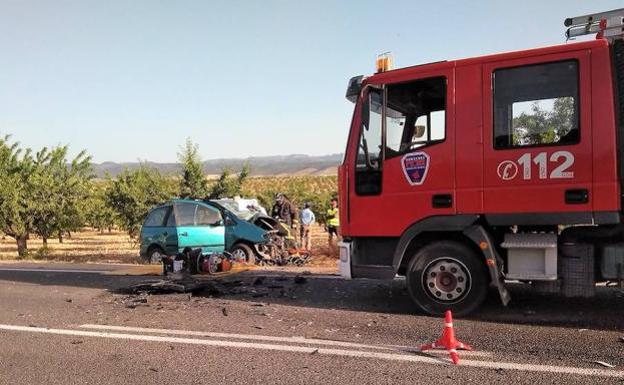 Uno de los accidentes con víctimas mortales este año en la Región.