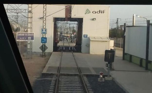 La frontera ferroviaria sigue en Albacete. 