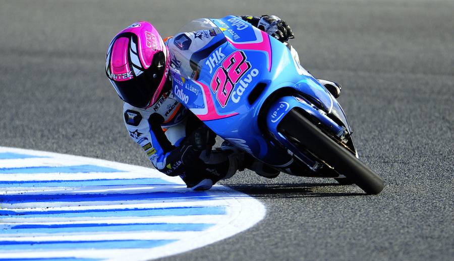 Dos años después de su debut en el Campeonato de España, la ceheginera vivió uno de los momentos más dulces de su breve trayecoria: su debut en Moto3, en el Gran Premio de Catar, de la mano de una de las KTM oficiales del Team Calvo, dirgido por Pablo Nieto. Además, el 13 de octubre de 2013, Ana Carrasco se convirtió en la primera española que consigue puntuar en un mundial de motociclismo tras quedar decimoquinta en el Gran Premio de Malasia.