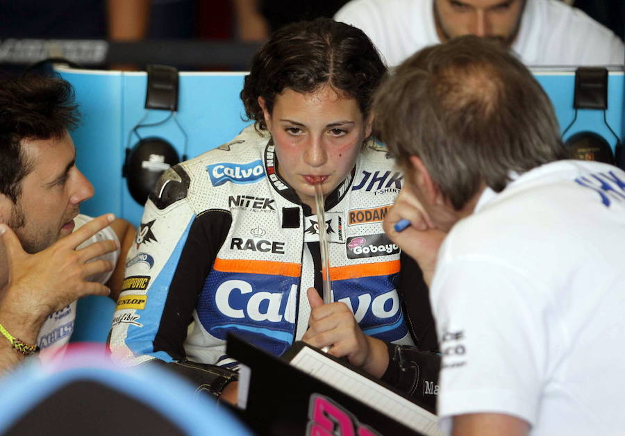 Dos años después de su debut en el Campeonato de España, la ceheginera vivió uno de los momentos más dulces de su breve trayecoria: su debut en Moto3, en el Gran Premio de Catar, de la mano de una de las KTM oficiales del Team Calvo, dirgido por Pablo Nieto. Además, el 13 de octubre de 2013, Ana Carrasco se convirtió en la primera española que consigue puntuar en un mundial de motociclismo tras quedar decimoquinta en el Gran Premio de Malasia.