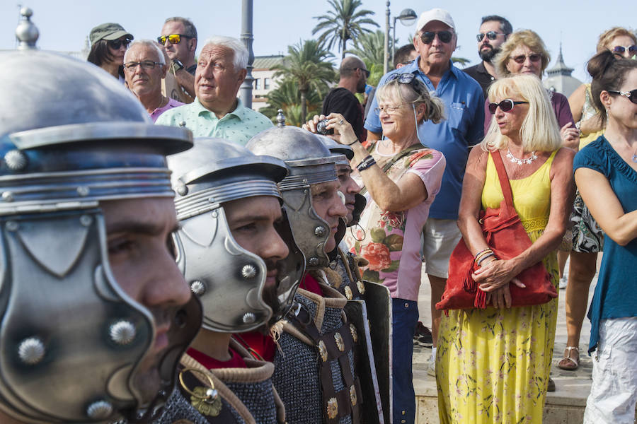 La representación volvió a ser uno de los puntos álgidos de las fiestas de Carthagineses y Romanos