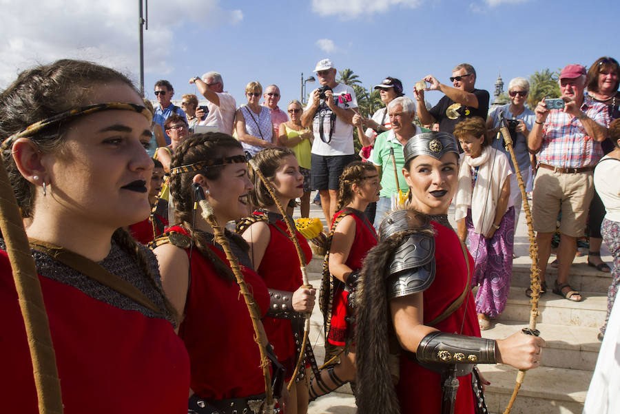 La representación volvió a ser uno de los puntos álgidos de las fiestas de Carthagineses y Romanos