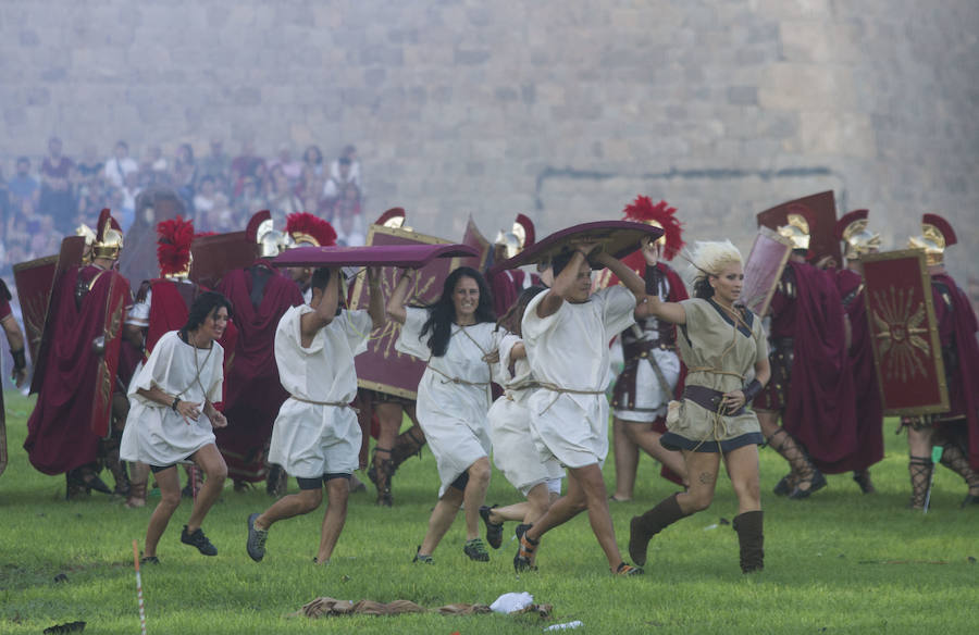 La representación volvió a ser uno de los puntos álgidos de las fiestas de Carthagineses y Romanos