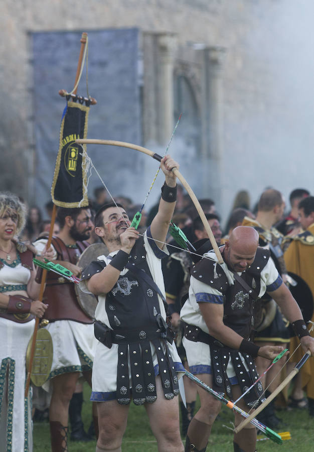 La representación volvió a ser uno de los puntos álgidos de las fiestas de Carthagineses y Romanos