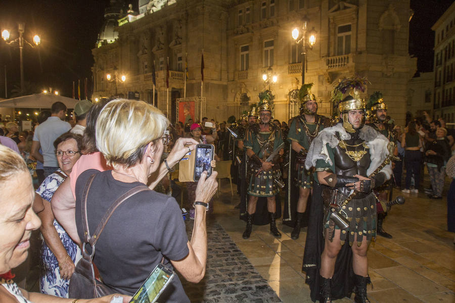 La representación volvió a ser uno de los puntos álgidos de las fiestas de Carthagineses y Romanos