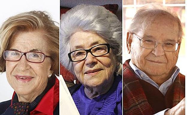 DionisiaGarcía, María Teresa Cervantes y Francisco Sánchez Bautista. 