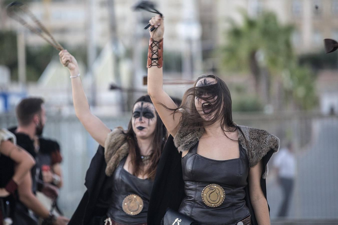La representación de la alianza carthaginesa contra Roma mete a Cartagena en sus días más intensos de fiestas