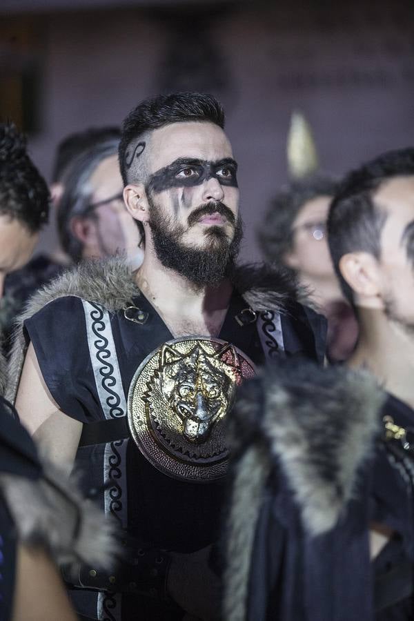 La representación de la alianza carthaginesa contra Roma mete a Cartagena en sus días más intensos de fiestas