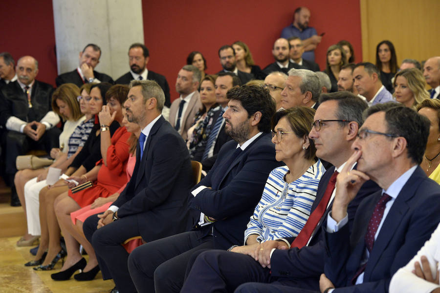 Este viernes el Tribunal Superior de Justicia de la Región celebró el acto de apertura del año judicial, que estuvo presidido por Miguel Pasqual del Riquelme Herrero