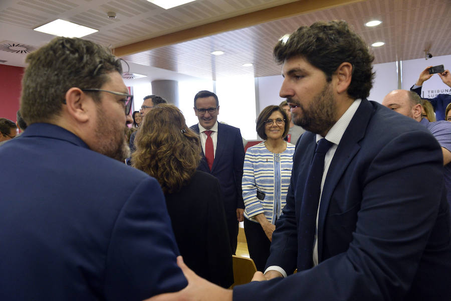 Este viernes el Tribunal Superior de Justicia de la Región celebró el acto de apertura del año judicial, que estuvo presidido por Miguel Pasqual del Riquelme Herrero