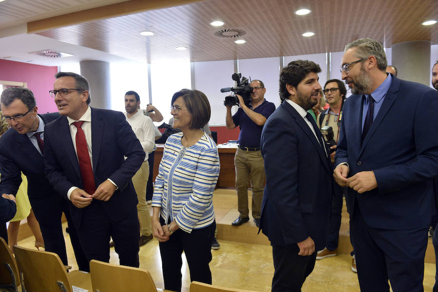 Este viernes el Tribunal Superior de Justicia de la Región celebró el acto de apertura del año judicial, que estuvo presidido por Miguel Pasqual del Riquelme Herrero