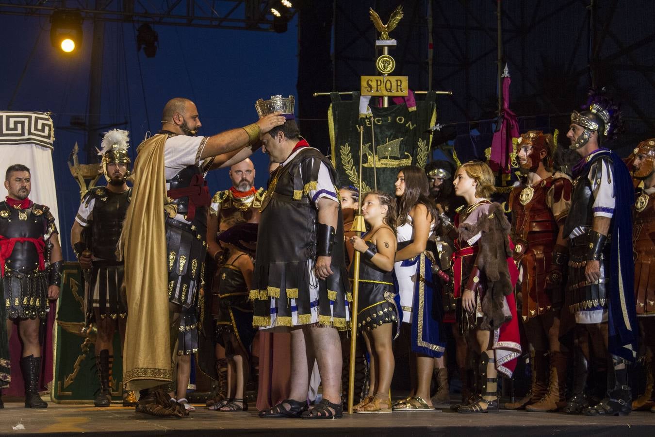 La originalidad de los actos y la uniformidad de todos sus participantes se llevan los elogios de los visitantes