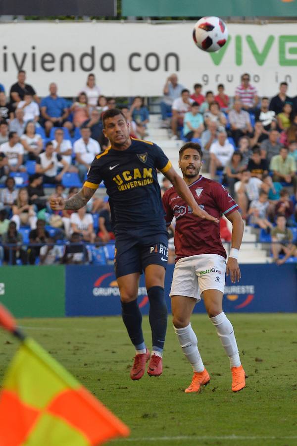 El conjunto vinícola acaba con la racha de victorias del UCAM con un disparo lejano de Gregori en los minutos finales del partido.