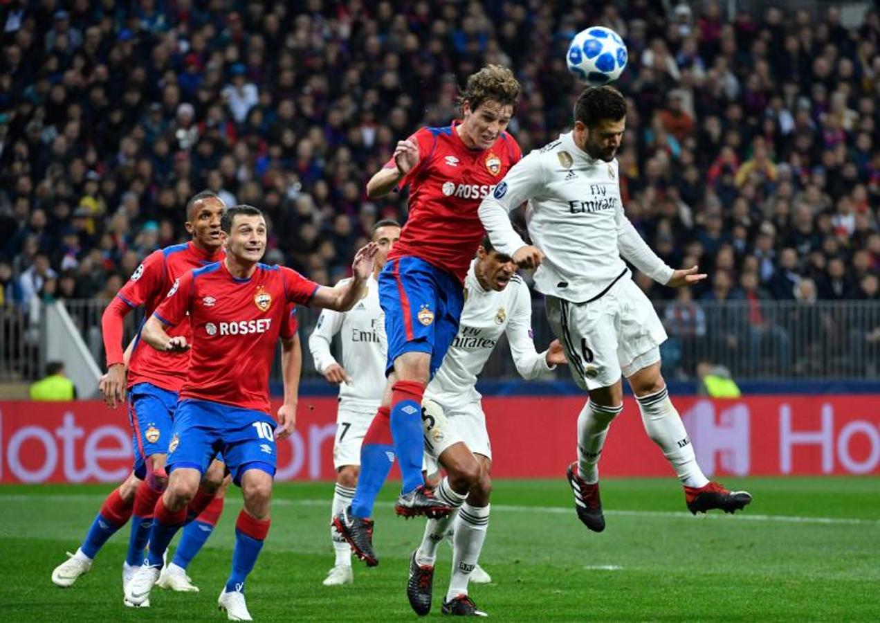 Fotos: El CSKA-Real Madrid, en imágenes