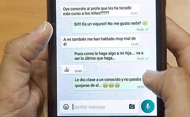 Advierten del grave error que se suele cometer en los grupos de WhatsApp de padres