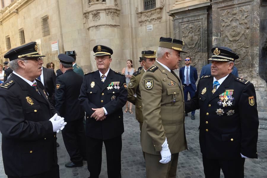 La Policía celebra su día en la plaza de Cardenal Belluga de Murcia