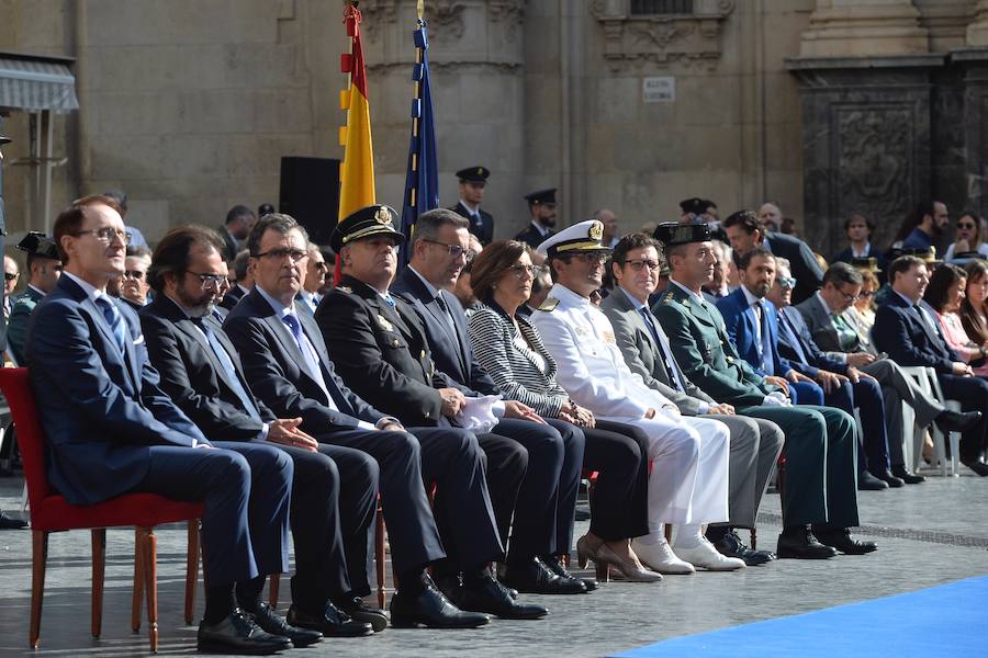 La Policía celebra su día en la plaza de Cardenal Belluga de Murcia